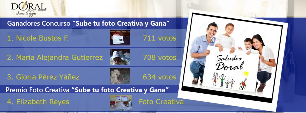 Ganadores Concurso Doral S.A.