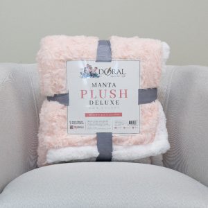 Manta Plush Deluxe con Sherpa