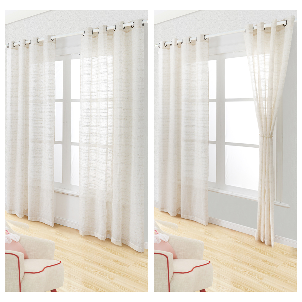 Set de Velo con argollas Linen - Imagen 2