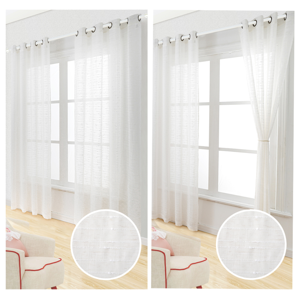 Set de Velo con argollas Linen - Imagen 4