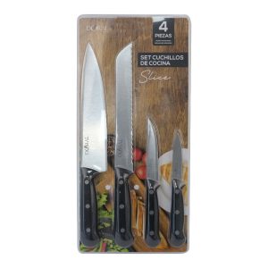 Set cuchillos cocina Slice 4 Piezas