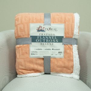 Frazada Flannel Outboss Deluxe con Sherpa – Colección Nebula