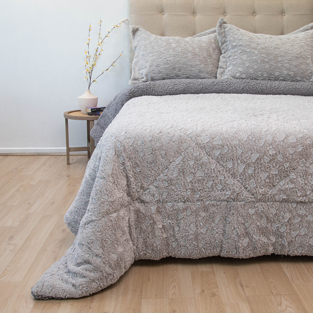 Cubrecama Plush Deluxe con Sherpa - Coleccion Senses - Imagen 11