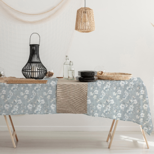 Mantel Estampado Rectangular Impermeable Aurelia