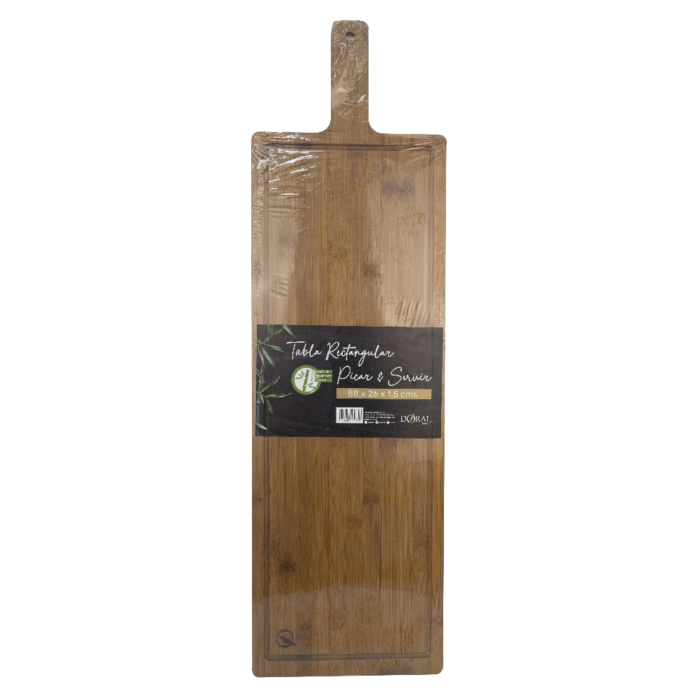 Tabla Bamboo Rectangular Picar y Servir 88 x 26 cm - Imagen 2