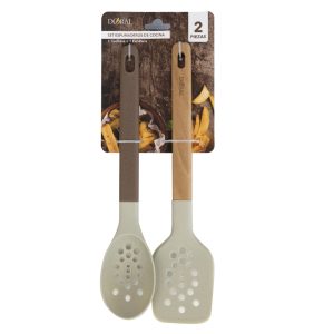 Set Espumaderos de Cocina 2 Piezas Cuchara + Espátula